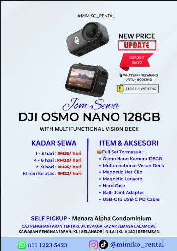 Dji Osmo Nano 128GB